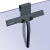 RICHMIRTH Shower Squeegee for Glass Doors, 9" Inch Width Silicone