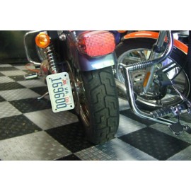 Beetelo Harley-Davidson Dyna Super Glide FXDC FXR FX License plate relocator bracket