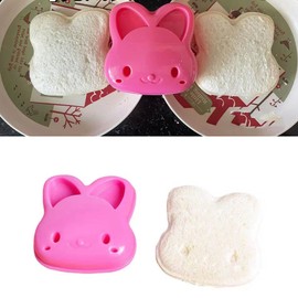 Bread Sandwich Maker Mold Sandwich Cookie Cutter for Kids -DIY Cartoon Cat,Bear Mouse Car Shape Cookie Cutter Lunch Lunchbox Bento Box of Childrens Boys Girls(4 Inch Long)