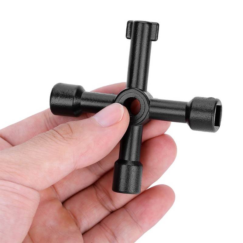 Llave cruzada, 4 v¨ªas Multifuncional Llave cruzada universal Aleaci¨®n de