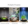 SAHENITEANA LED Aquarium Light, 360-Degree Full Spectrum Led Light with