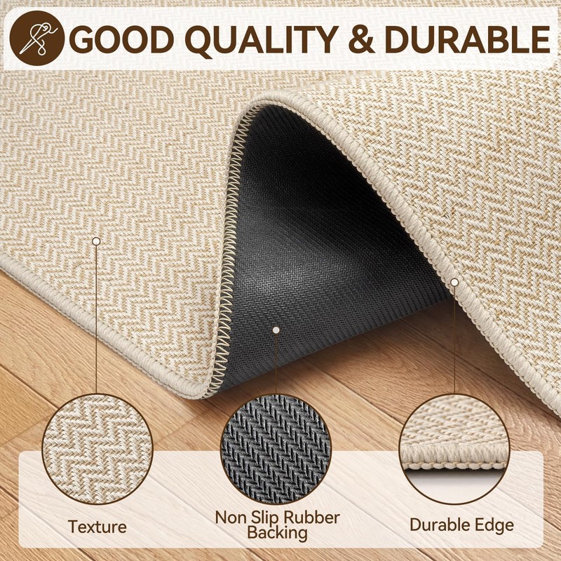 YDKGL Front Door Mat Indoor Entrance Ultra Thin Entry Mat