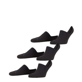 FALKE Unisex Socks (Pack of 3), Black 3000.