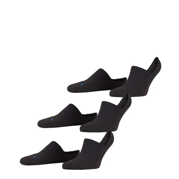 FALKE Unisex Socks (Pack of 3), Black 3000.