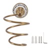 Brass Hair Dryer Holder Antique Retro Hairdryer Hanging Rack for