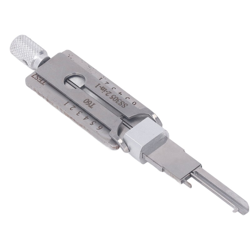 2 in 1 Decoder Tool Hook and Pickup Set Stainless