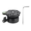 DY-60N Tripod Head Leveling Base Leveler Adjusting w/ Bubble Level