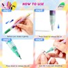 12 Color Nail Art Pens Nail Polish Markers Set for