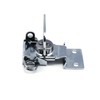 MY MIRONEY 4-Pack Silver Spring Loaded Butterfly Twist Latch and
