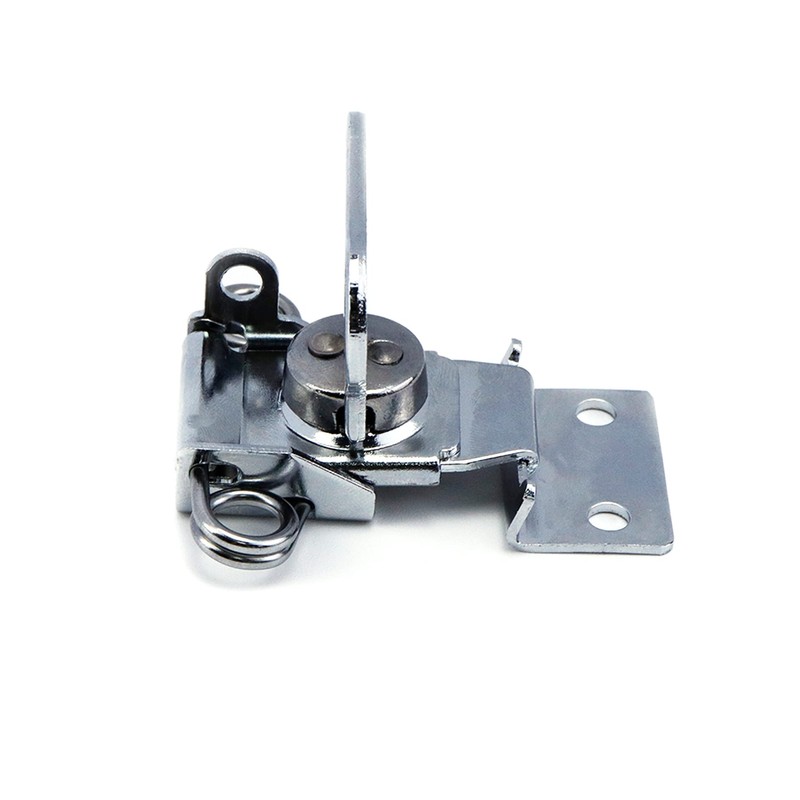 MY MIRONEY 4-Pack Silver Spring Loaded Butterfly Twist Latch and