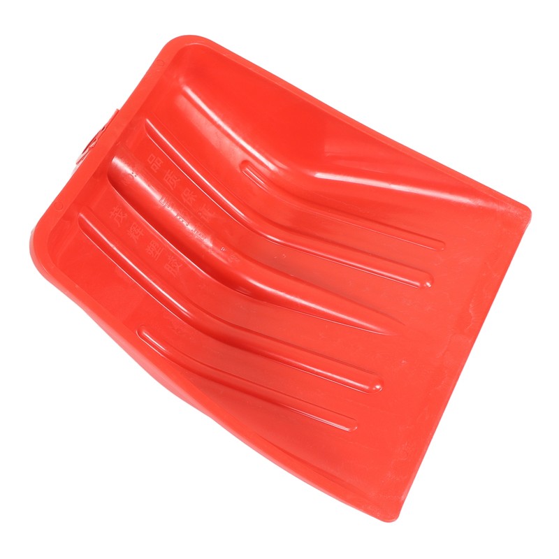 Snow Shovel Red Thickened PP Plastic Wear Resistant Tough Kids