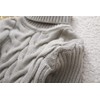 MODNTOGA Toddler Baby Boys Girls Knit Sweaters Cable Turtleneck High