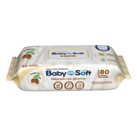 Toallitas Húmedas Baby Soft Karité 80 piezas