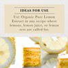 Cook's Pure Lemon Extract, Premium Quality, Cold Pressed Lemon, Sugar