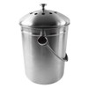 Abakoo Compost Bin 304 Stainless Steel Kitchen Composter Waste Pail