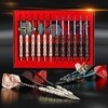 WINSDART ADKX Steel Tip Darts 12 Pack Set with Nonslip