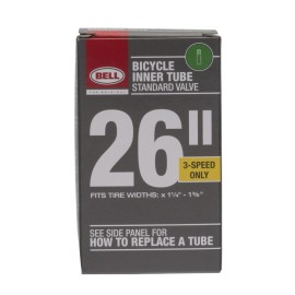 Bell Standard schrader replacement bicycle inner tube 26" X 1.375 3 Speed