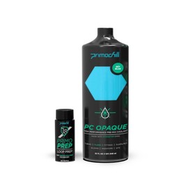 PrimoChill Opaque - Computer WaterCooling Show Coolant, Solid/Non-Transparent, Full Protection, Advanced User, PrimoPrep Included, Proudly Made in The USA (32oz/.9L) - Sky Blue SX