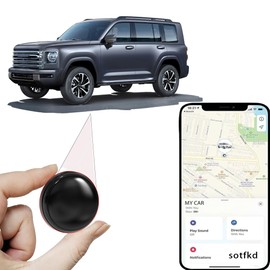 GPS Tracker for Vehicles,Tracker Device for Vehicles,Car Tracker Device | Android and iOS Universal | No Monthly Fee | View Historical Tracks | Waterproof | Magnetic Adsorption