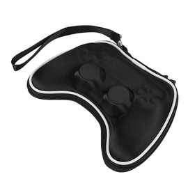 Transport box for controller, controller bag, shockproof travel bag, portable storage bag for 4, controller, gamepad, black, video game accessories