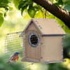 2 Pcs Blue Bird House Predator Guards, Wire Entrance Guard,