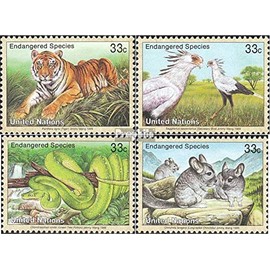 Prophila UNO - New York 815-818 Four-block (complete excl. 1999 Endangered animals (collector stamps)
