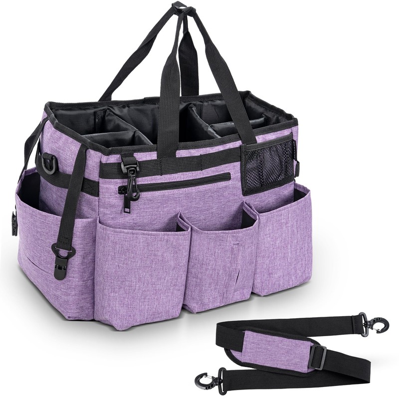 IBVIVIC Wearable Cleaning Caddy Bag for Cleaning Supplies,Large Capacity Cleaning