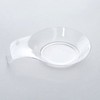 TABLECLOTHSFACTORY 120 Pcs - Clear Ravishing Handled Round 2.75" x
