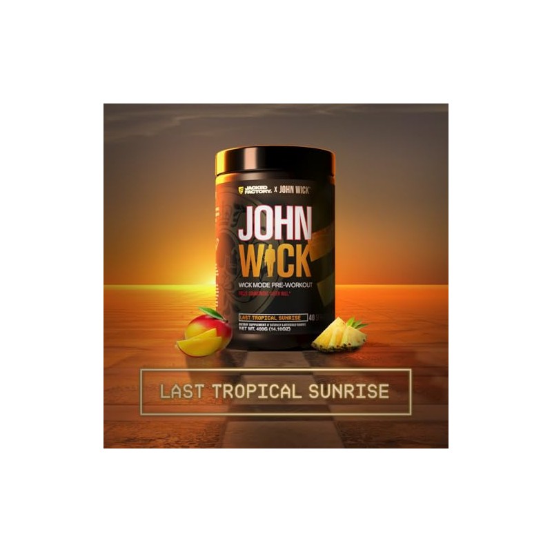 Jacked Factory X John Wick - Wick Mode Pre Workout