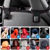 2PCS Car Purse Hooks,Suede Durable Car Seat Back Hooks for