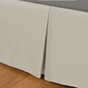 Bronwen Mathew Box Pleated Base Valance Sheet Single Bed Skirt