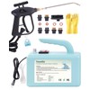 FoundGo 1700W Tankless Handheld Steam Cleaner with 7 Brushes 20s