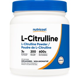 Nutricost Nutricost Pure L-Citrulline (Base) Powder (600 Grams)