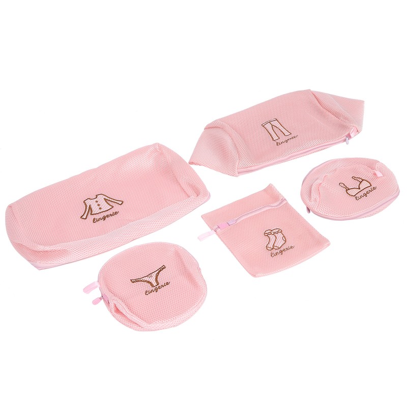 5Pcs/Set Clothing Washing Laundry Net Bag for Bra Underwear Socks