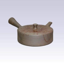 Tokyo Matcha Selection - Tokoname Kyusu teapot - SEKIRYU - Algae Hanging - 150cc/ml - Ceramesh [Standard ship by Int'l e-packet: with Tracking number & Insurance]