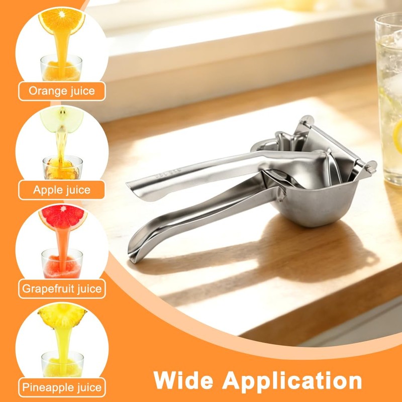 Lemon Squeezer Hand Press Lemon Juicer Manual Citrus Juicer Stainless