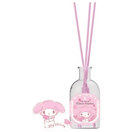 Reed Diffuser Set, 6.7 oz My Melody Hilton Garden Scented Diffuser with Sticks Home Fragrance Reed Diffuser for Bathroom Shelf Décor