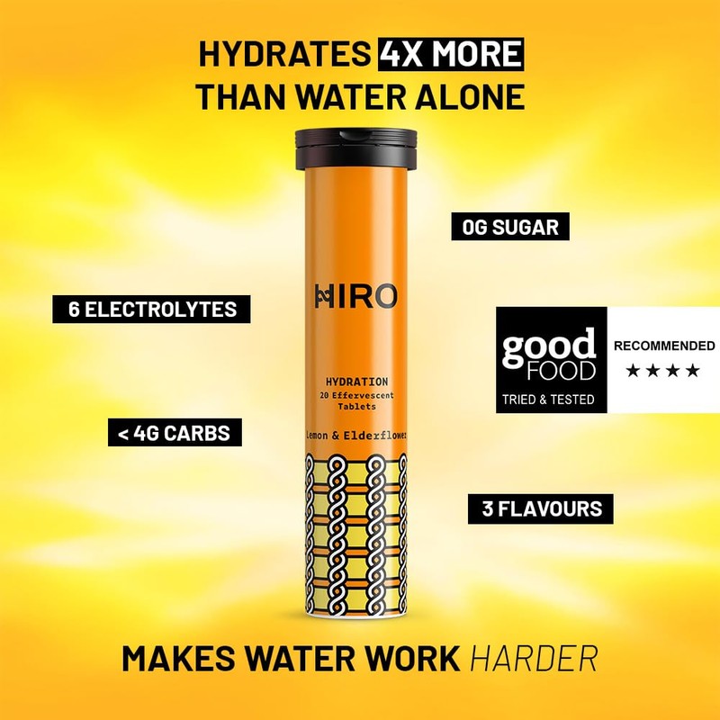 Hiro Hydration | Watermelon Hydration Tablets | Electrolytes Supplements