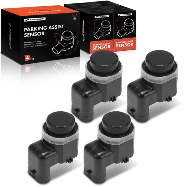A-Premium 4-PC Front Reverse Backup Parking Assist Sensor Compatible with
