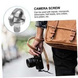 DOITOOL 5pcs D Ring Tripod Screws Quick Release Camera Fixing Screws Lightweight for Tripod and Monopod Use