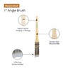Vermeer Paint Brushes 6-Pack Angle Brushes in Assorted Sizes for