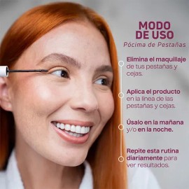 Pócima De Pestañas Kaba - Sérum Para Crecer Pestañas Y Cejas