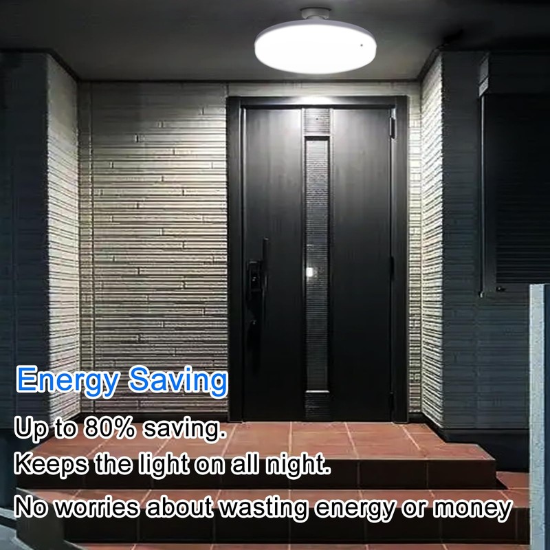 NCBCNB E27 UFO Garage Light Bulbs 260W Equivalent Efficient 40W