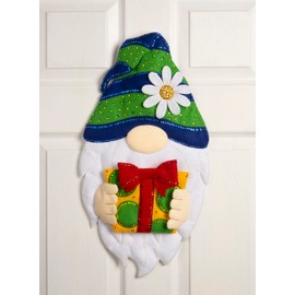 Bucilla Felt Applique Wall Hanging Kit, Gnome for All Seasons, Perfect for DIY Arts and Crafts, 89568E