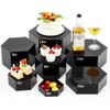 Leinuosen 7 Pcs Large Buffet Risers Set 6" to 12"