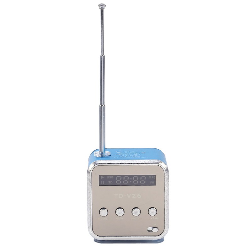 Mini Speaker Music Player Portable FM Radio PC Fashion Support