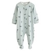 NEXT Patterned Baby Pyjamas Pack of 5, Teal-blue