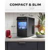 Silonn Portable Countertop Ice Maker - 20lbs of Bullet Ice