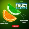 SweetGourmet Assorted Fruit Slices | Candy Fruit Jelly | Vegan,