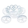 4-Pack Single Princess Carriage Cupcake Stand Holder Display